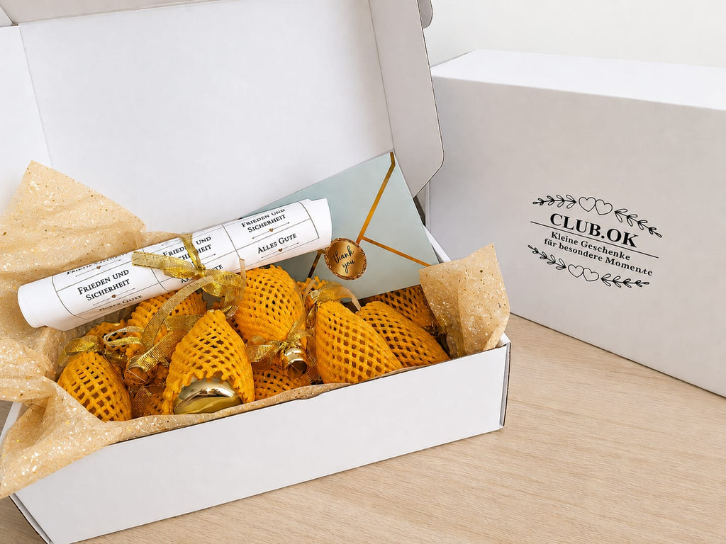 Geschenkset für jeden Anlass – zum individuellen Gestalten und Selbstbefüllen von Geschenken