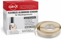 Aluminium Eckband 30 m x 50 mm - Kantenschutzband und Fugenband für Trockenbau und Wandreparatur lnnen- und Außenecken - Flexibles Metallband mit Aluminiumstreifen