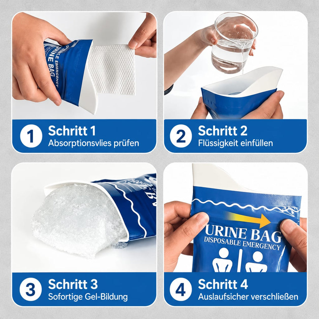 CLUBOK Familien-Reise-Notfallset... Einweghandschuhe und Komprimierte Handtücher, Feuer- und wasserbeständige Dokumententasche, Pflaster, Sprühflasche und Seifenblätter, Urinbeutel und Brechbeutel, Wattestäbchen mit Alkohol und Jod